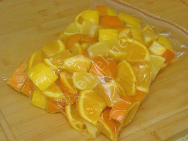 2 Portakal 1 Limondan Limonata - Yapılışı (3/12) 