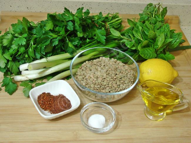 Mercimek Piyazı - Yapılışı (1/8) 