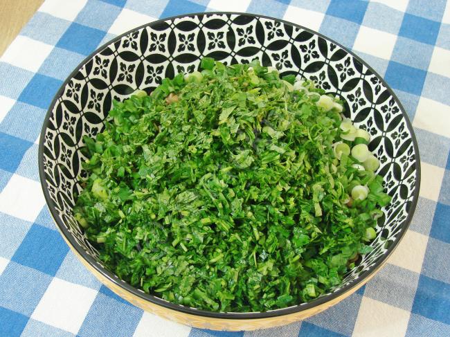 Mercimek Piyazı - Yapılışı (4/8) 