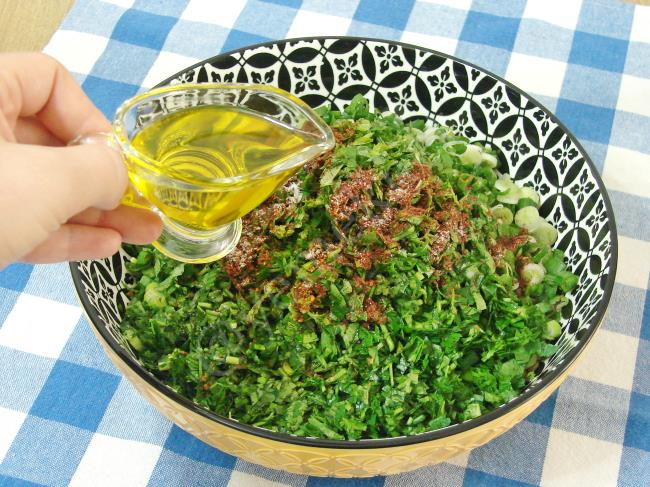 Mercimek Piyazı - Yapılışı (5/8) 