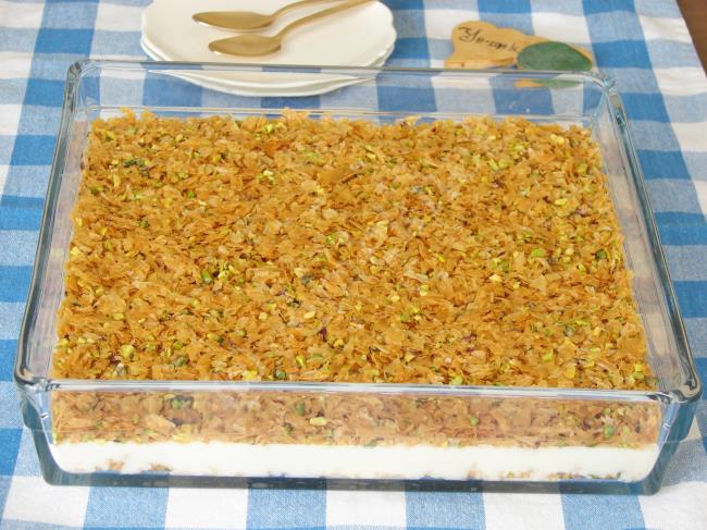 Baklava Tadında Muhallebi - Yapılışı (19/20) 