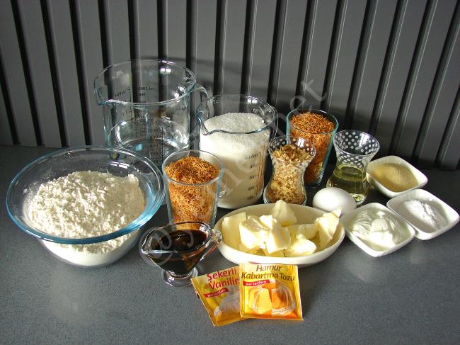 Kadayıf Pare - Yapılışı (1/16) 