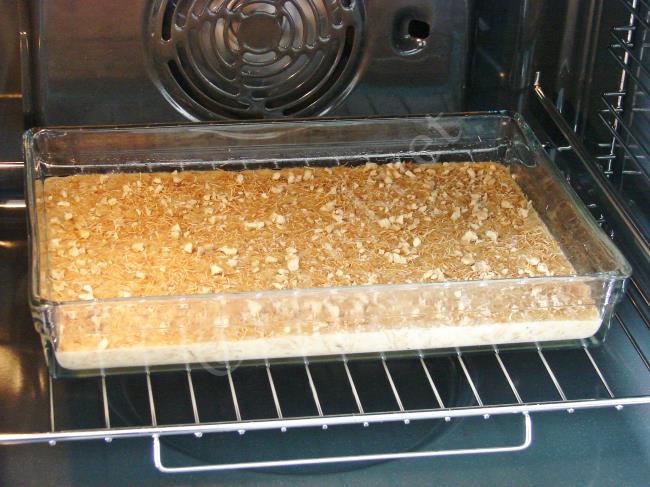 Kadayıflı Revani - Yapılışı (11/16) 