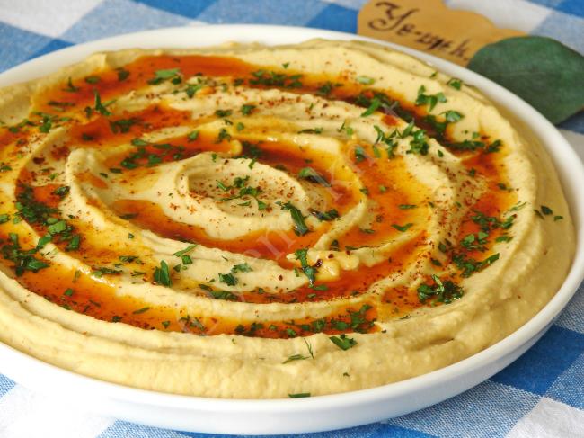 Mercimek Humusu - Yapılışı (11/12) 