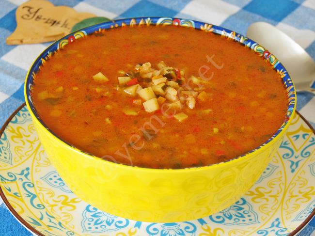 Sebzeli Pirinç Çorbası - Yapılışı (10/12) 