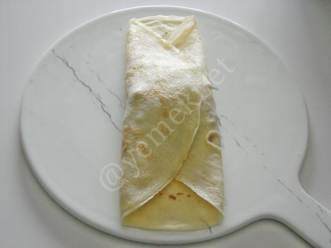 Tavuklu Krep Sarma - Yapılışı (15/20) 