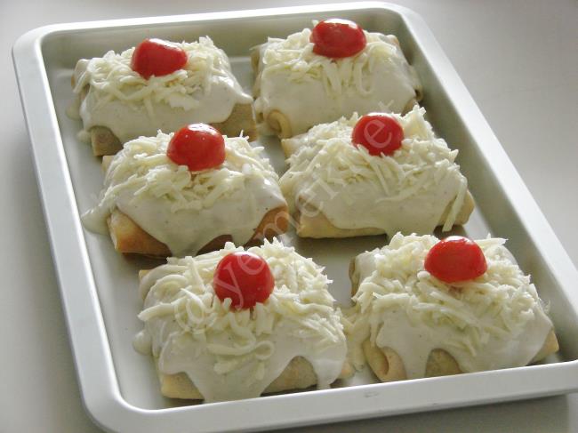 Tavuklu Krep Sarma - Yapılışı (17/20) 