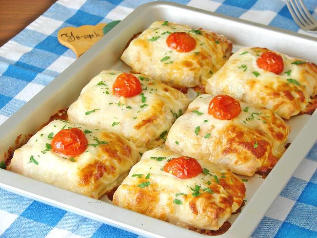 Tavuklu Krep Sarma