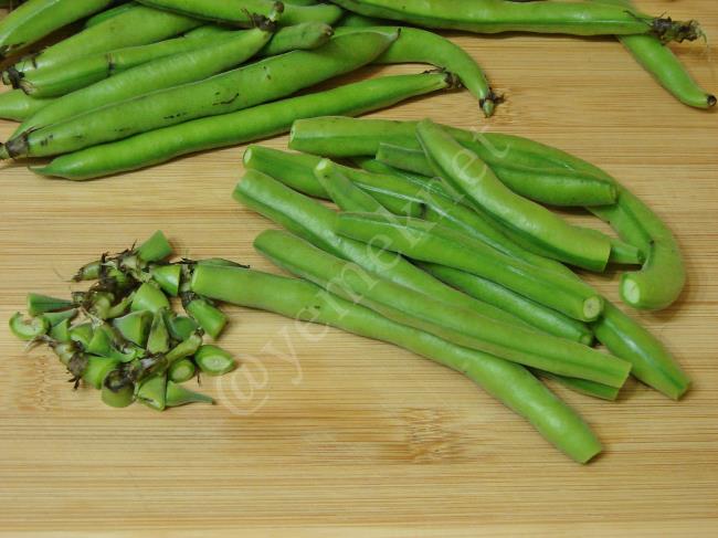 Çiğden Taze Baklayı Buzlukta Saklama Yöntemi - Yapılışı (2/8) 