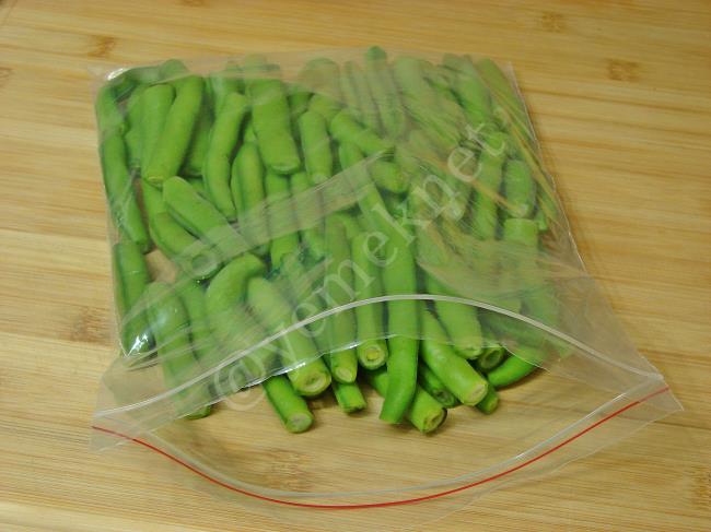 Çiğden Taze Baklayı Buzlukta Saklama Yöntemi - Yapılışı (6/8) 