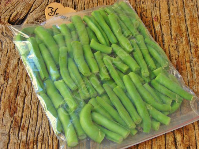 Çiğden Taze Baklayı Buzlukta Saklama Yöntemi - Yapılışı (8/8) 