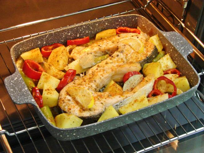 Fırında Soslu Somon Balığı - Yapılışı (10/12) 