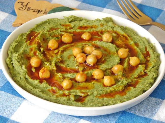 Ispanaklı Humus - Yapılışı (8/8) 