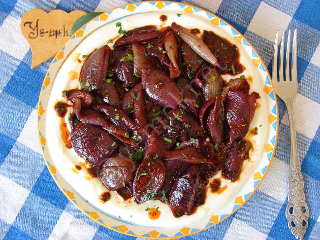 Kırmızı Soğan Mezesi - Yapılışı (7/8) 