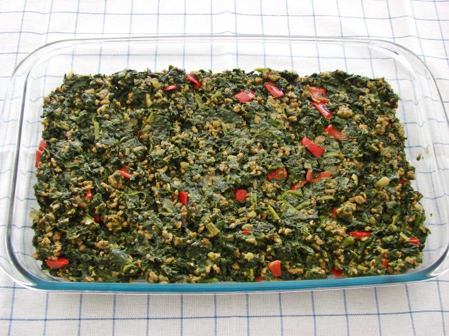 Kıymalı Ispanak Graten - Yapılışı (9/16) 