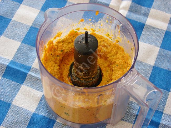 Peynirli Havuç Mezesi - Yapılışı (6/8) 