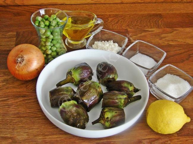 Zeytinyağlı Bebek Enginar - Yapılışı (1/12) 