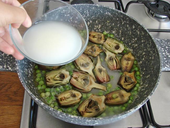 Zeytinyağlı Bebek Enginar - Yapılışı (8/12) 