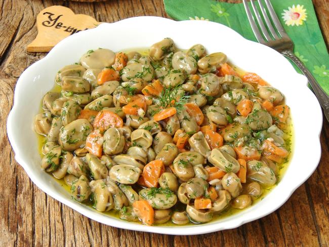 Zeytinyağlı Taze İç Bakla - Yapılışı (11/12) 