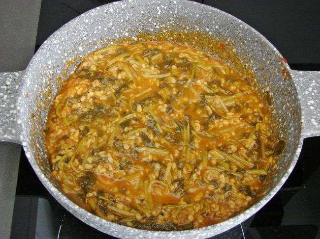 Bulgurlu Semizotu Yemeği - Yapılışı (9/12) 