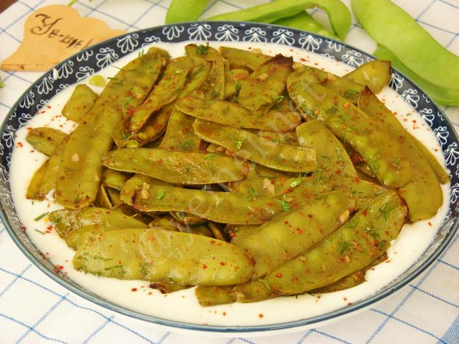 Fırında Yaprak Bezelye - Yapılışı (11/12) 