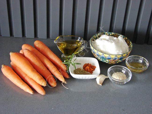 Fırınlanmış Havuç Mezesi - Yapılışı (1/8) 