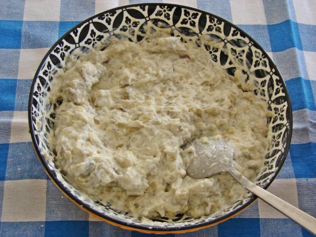 Köz Patlıcanlı Atom Meze - Yapılışı (7/12) 