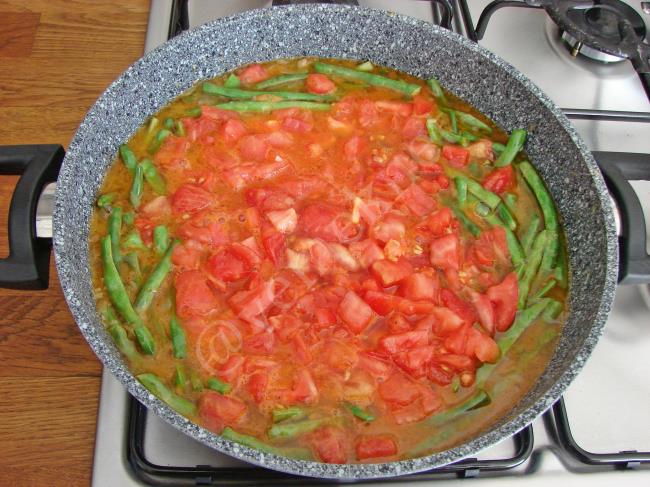 Ege Usulü Taze Börülce Yemeği - Yapılışı (8/12) 