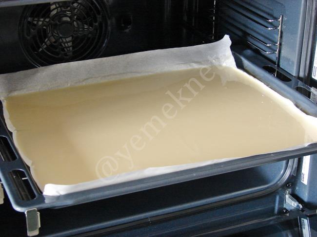 Fırında Krep - Yapılışı (8/12) 