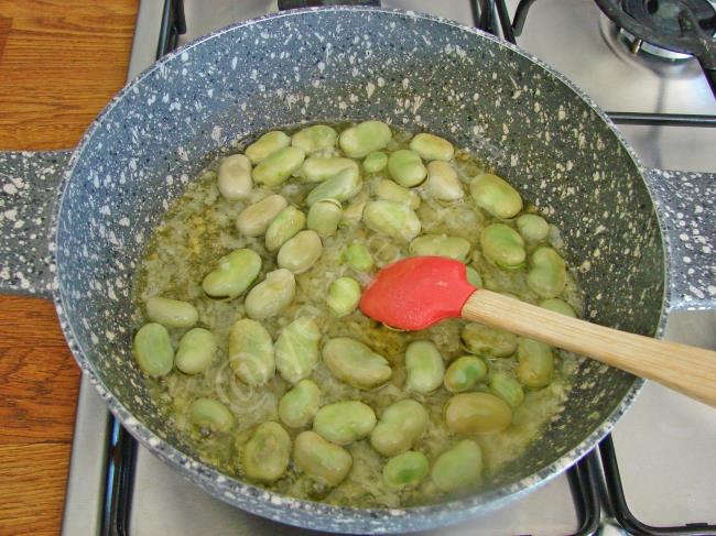 İç Baklalı Bebek Enginar - Yapılışı (6/12) 