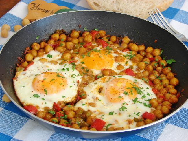 Nohutlu Yumurta - Yapılışı (8/8) 