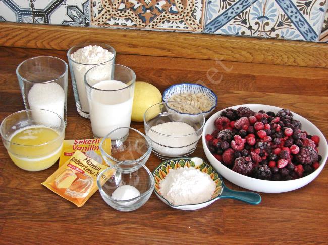 Orman Meyveli Cobbler - Yapılışı (1/12) 