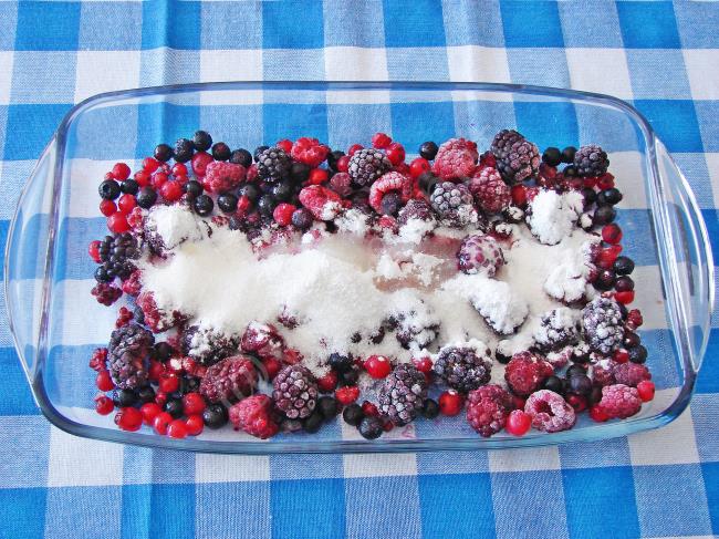 Orman Meyveli Cobbler - Yapılışı (3/12) 