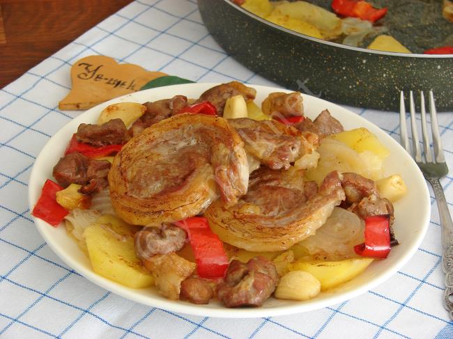 Fırında Kuzu Beyti - Yapılışı (11/12) 