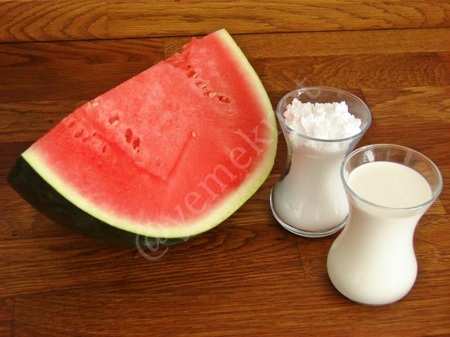 Karpuzlu Dondurma - Yapılışı (1/8) 