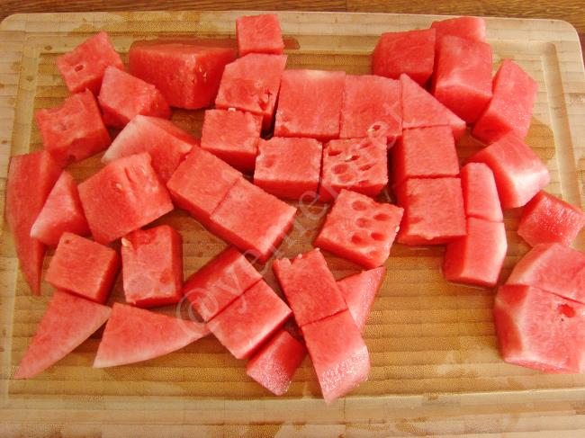 Karpuzlu Dondurma - Yapılışı (2/8) 