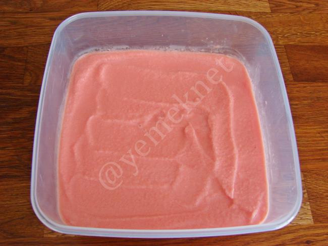 Karpuzlu Dondurma - Yapılışı (6/8) 