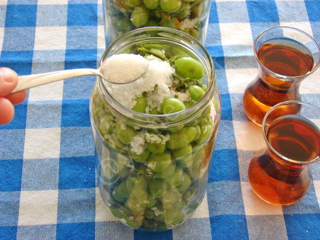 Koruk Turşusu - Yapılışı (6/12) 