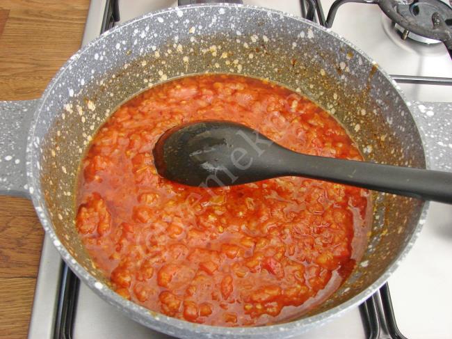 Koruklu Bamya Yemeği - Yapılışı (10/16) 