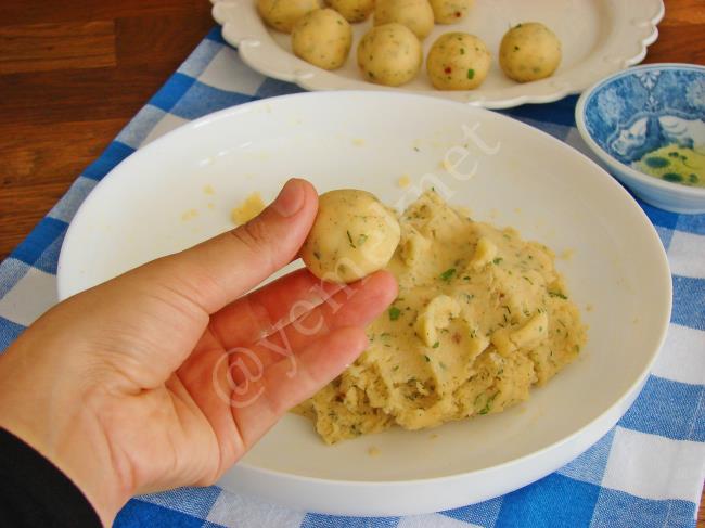 Patates Topları - Yapılışı (7/12) 