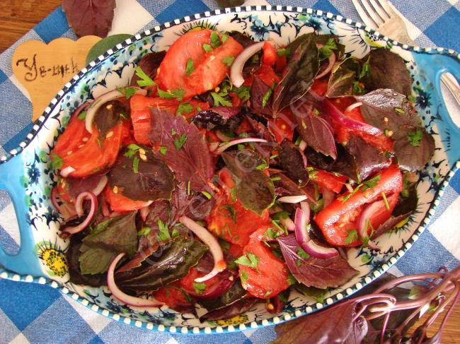 Reyhan Salatası - Yapılışı (8/8) 