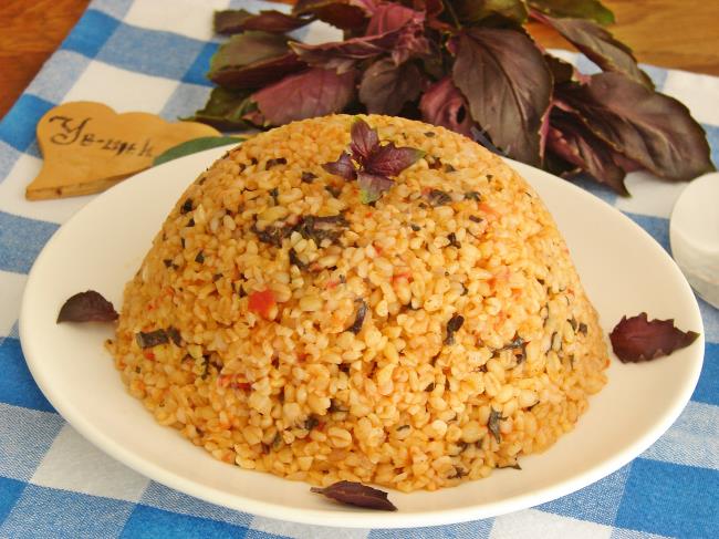 Reyhanlı Bulgur Pilavı - Yapılışı (11/12) 