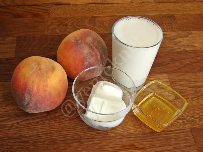 Şeftalili Milkshake - Yapılışı (1/8) 