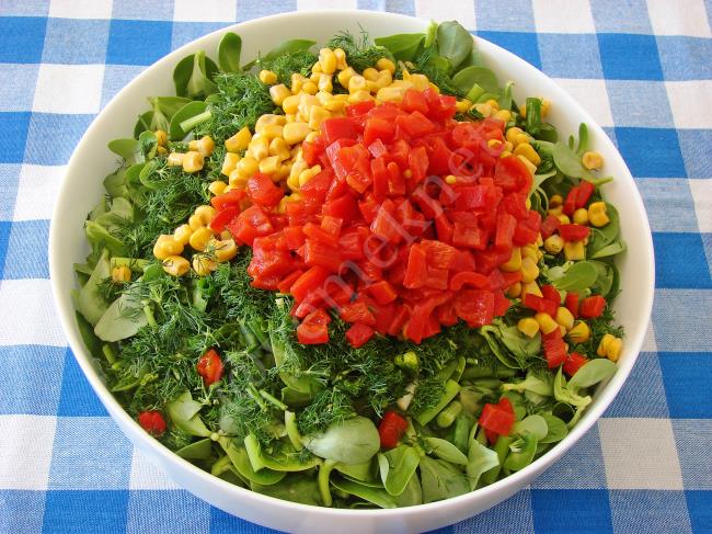 Semizotlu Bulgur Salatası - Yapılışı (5/8) 