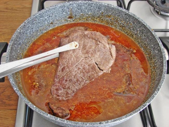 Soslu Dana Bonfile - Yapılışı (8/12) 