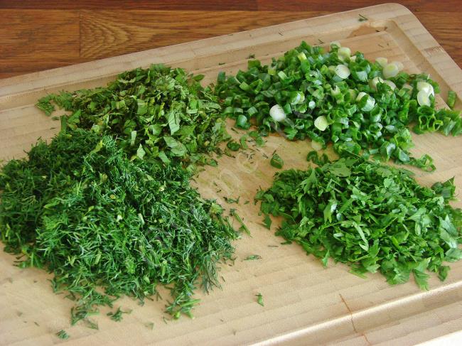 Zeytinyağlı Yeşil Pilav - Yapılışı (2/12) 