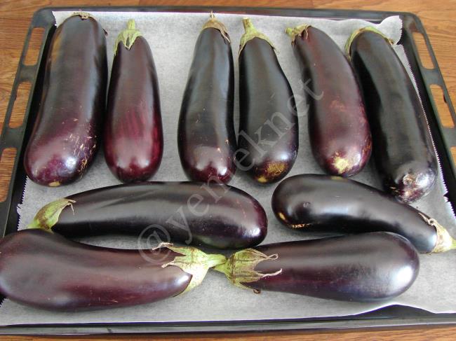 Fırında Patlıcan Közleme - Yapılışı (2/8) 