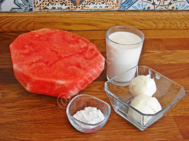 Karpuzlu Milkshake - Yapılışı (1/8) 