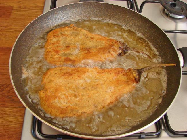 Patlıcan Şinitzel - Yapılışı (10/12) 