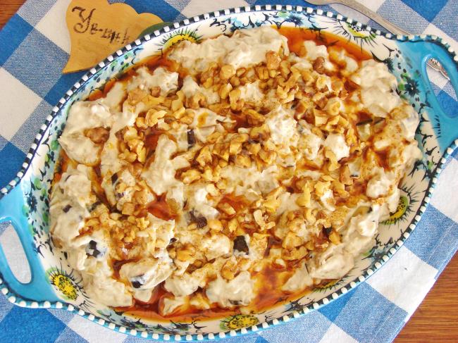 Tahinli Patlıcan Mezesi